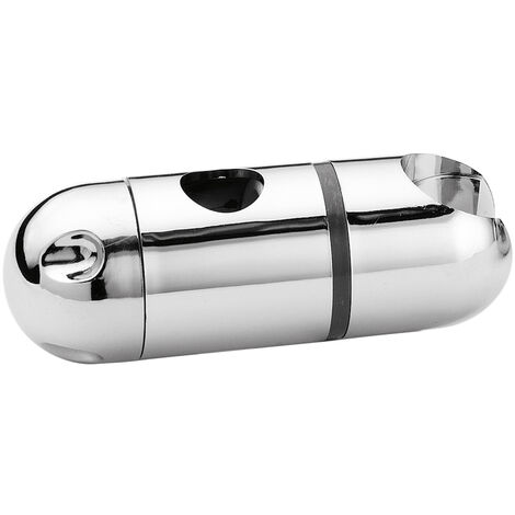 Supporto scorrevole in abs cromato per asta d. 18 mm cromo