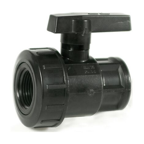 pz 10 valvola in pvc monoghro iera attacco femmina femmina da diametro 3/4"