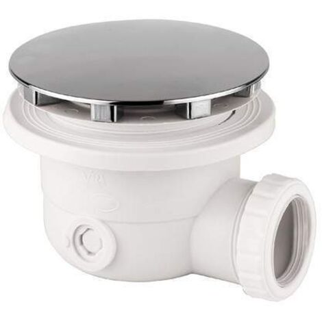 Piletta sifonata per piatti doccia in pvc diam. 90 foro grande