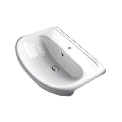 Lavabo semincasso cm 64x47 cm 64 x 47