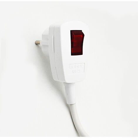 Scaldasalviette elettrico con resistenza termolimitata h. 1200 l. cm 50 - 700w