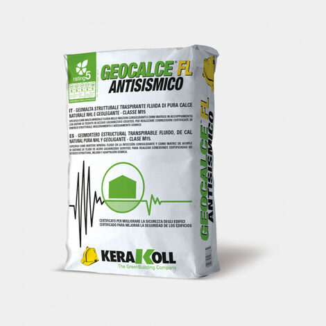 Geocalce fl antisismico geomalta strutturale sacco 25 kg