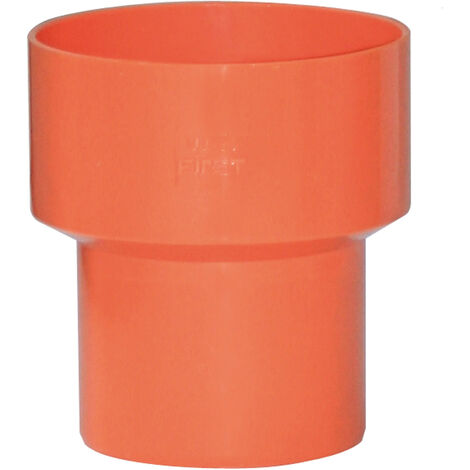 RIDUZIONE CONICA CONCENTRICA PVC DM100-80 ARANCIO