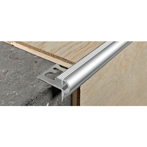 Prostyle profilo per scale alluminio anodizzato argento h=10mm l= 2,70 ml