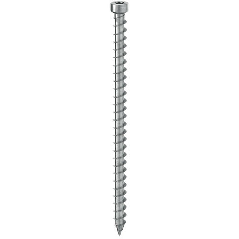 Vgz vite per legno connettore tutto filetto testa cilindrica 9x240 mm.