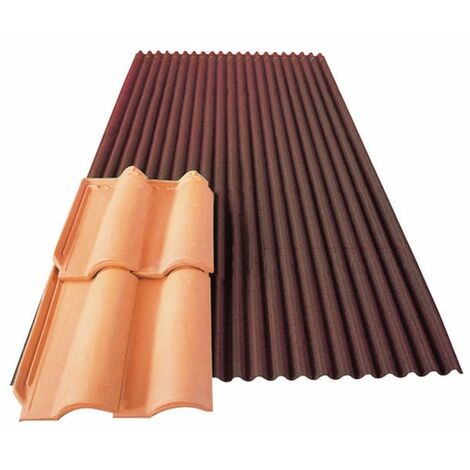 Lastra sottotegola onduline sc 50 in bitume 103x200