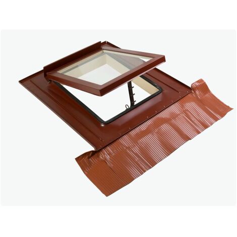 Dakota lucernario sky one 45x55 testa di moro
