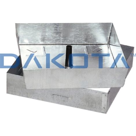 Piastra dritta STANDERS in acciaio zincato argento L 150 x H 150 X Sp 4
