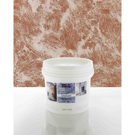 Lunanuova velatura decorativa effetto cristalli multicolore base oro lt 1