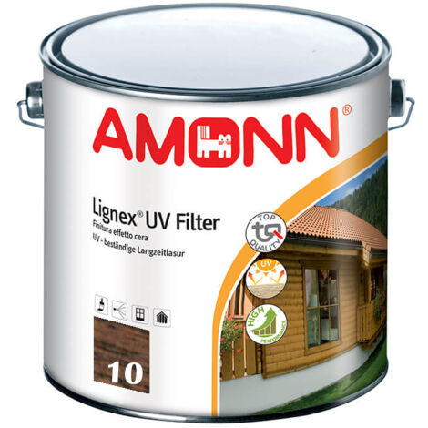 Amonn lignex uv filter finitura effetto cera noce chiaro 10 lt 0.75