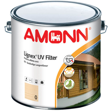 Amonn lignex uv filter finitura effetto cera castagno 03 lt 2.5