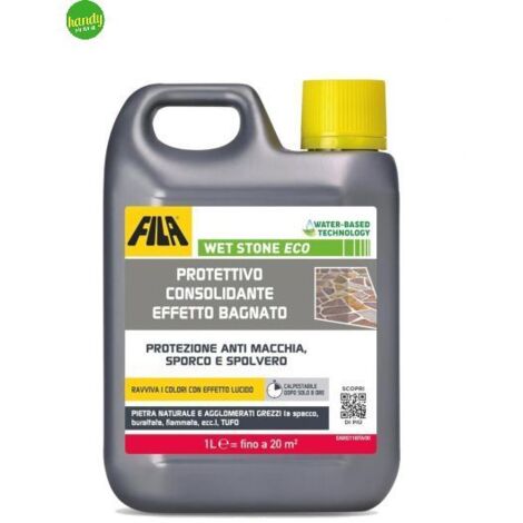 Wet stone eco protettivo consolidante effetto bagnato base acqua lt 1