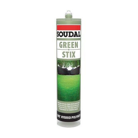 Adesivo sigillante green stix soudal 290 ml - verde