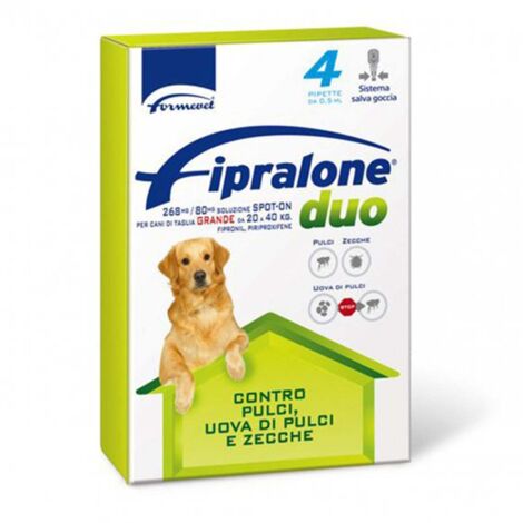 Antiparassitario fipralone duo cane formevet kg 20/40 cf=pipette 4 (1/3)