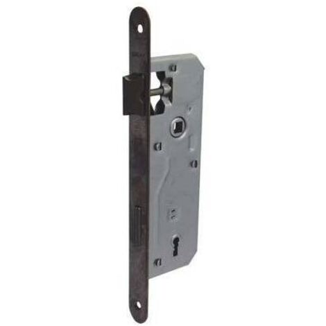 SERRATURA PATENT B.TONDO BRONZATO 040T BONAITI • I.MM 90 F.MM 22 E.MM 35