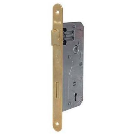 SERRATURA PATENT B.TONDO OTTONATO 040T BONAITI • I.MM 90 F.MM 22 E.MM 45
