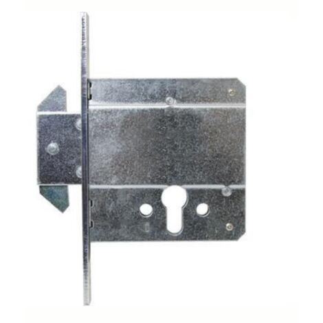 Serratura cancello infilare 778 iseo b.q zinc f.mm 25 c.sagom m3 e.mm 61 (1/5)