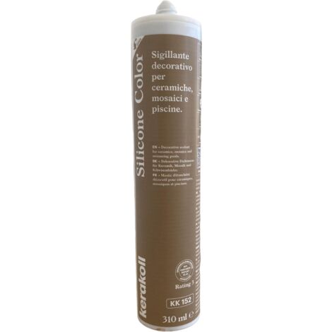 Silicone color kk152 ml 310 sigillante decorativo per ceramiche e mosaici