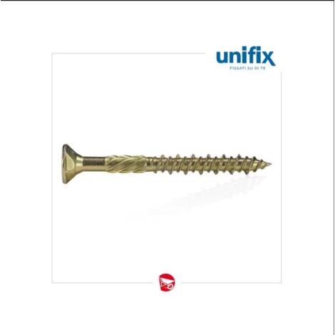 Vite strutturale per legno uso professionale 2fx duofix evo 4,5x70 mm. cf 100pz