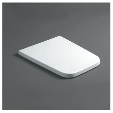 Coprivaso degradé bianco con chiusura rallentante DE004