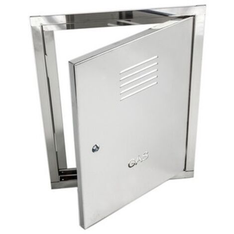 SPORTELLO PER PROTEZIONE GAS ZINCATO L1XH1(nicchia)31x41-LXH 35x45 DK