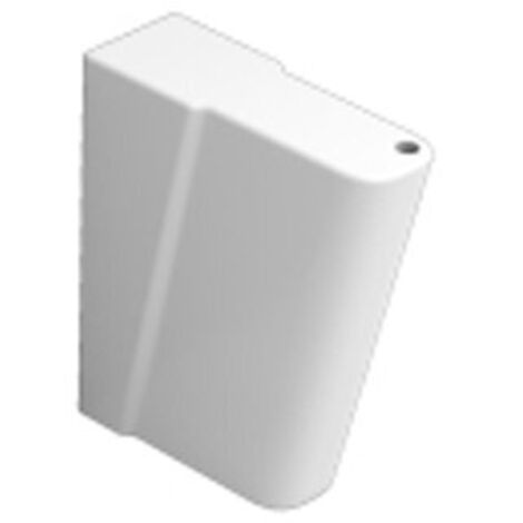 Coppia di piedini in ceramica bianco lucido per lavatoio MESSICO 60x50 cm Ceramica Dolomite