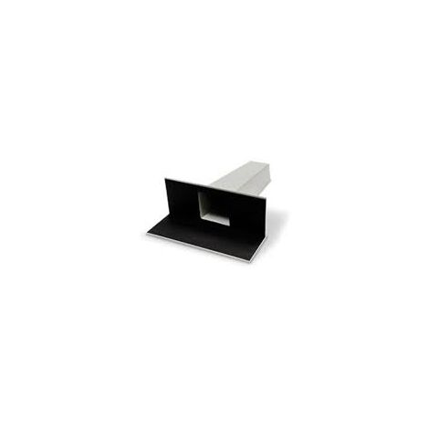 Aquaform od plus scarico perimetrale dim. entrata 90x90 -dim. uscita 75x75 - lung. 460 mm.
