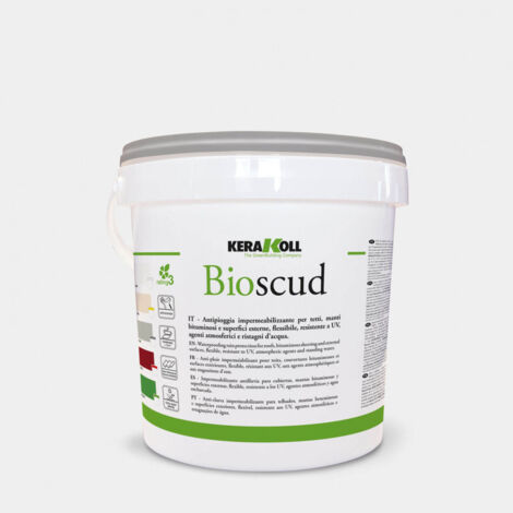Guaina liquida colorata bioscud kerakoll 20 kg - col. bianca conf. da 20 kg