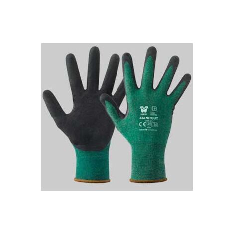 Guanto professionale antitaglio nitcut neri tg. 8 conf. da 12 pa