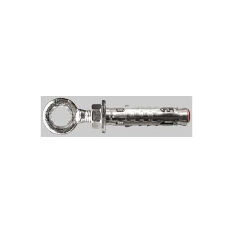Tassello con occhiolo sxp-oc m12 - diametro 18x75 conf. da 15 pz