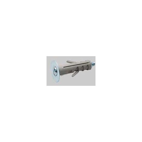Tassello in nylon con vite diametro 9 mm conf. da 100 pz