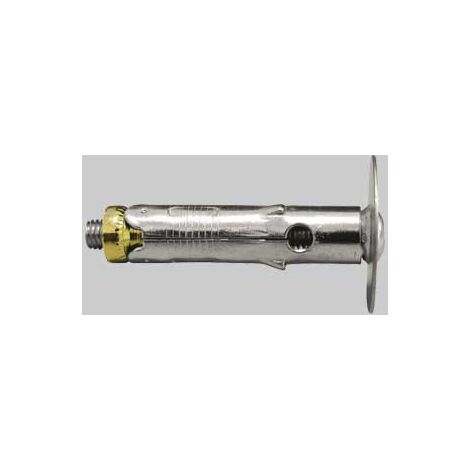 Tassello in acciaio con vite fua-v m4 - diametro 8x35 conf. da 200 pz