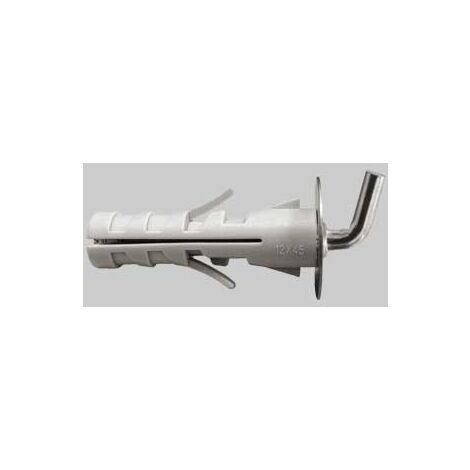 Tassello con gancio corto fun-gc vite m4 - diametro 9x40 conf. da 100 pz