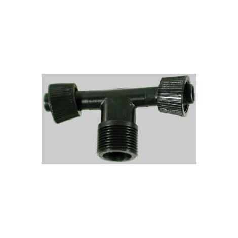 Tee filettata maschio per ala g. diametro 16x3/4 pollici x16 conf. da 50 pz