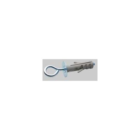 Tassello in nylon con occhiolo chiuso diametro 9 mm conf. da 100 pz