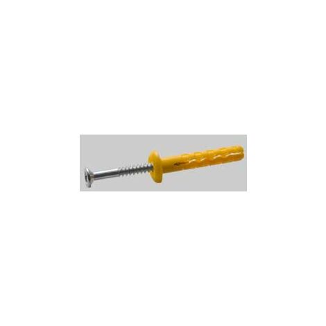 Tassello a percussione devil giallo diametro 6x38 mm conf. da 200 pz