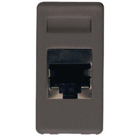 presa telefonica rj45 cat 6 'sistem' ftp - nero