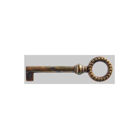 Chiave per mobili 7003 22x74 mm - patinato antico