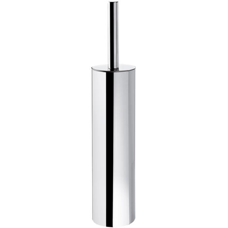 Scopino WC d'appoggio con ciuffo in setole in acciaio inox e Cromall ED34 Gedy serie EDERA PLUS Cromato
