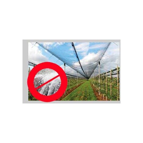 Rete antigrandine ideal star rotolo 3x100 mt (piegato 1,5 mt) - colore verde