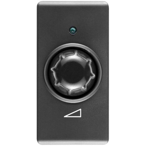regolatore elettronico rotativo 'system' 230v 50/60 hz - nero
