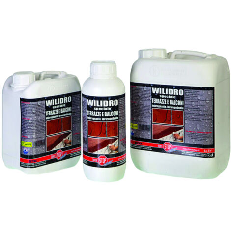 Impermeabilizzante per balconi e terrazze wilidro 2,5 lt (1/2)