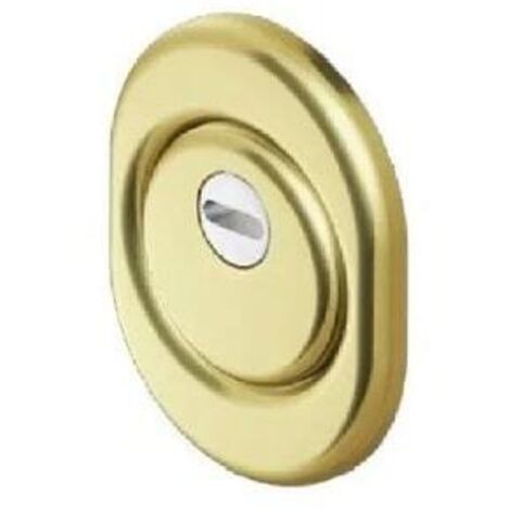 Rinforzo per cilindro europeo cromo satinato