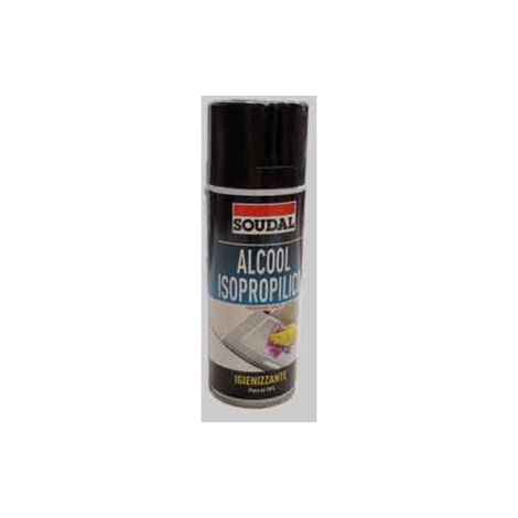 Alcool isopropilico spray soudal 400 ml