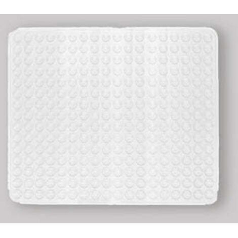 Tappeto Doccia Antiscivolo Rettangolare Trasparente 80X60 Cm