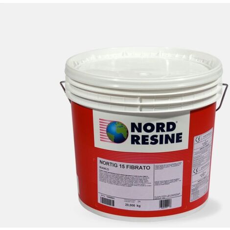 Nortig 15 fibrato guaina liquida impermeabilizzante rosso coppo kg 5
