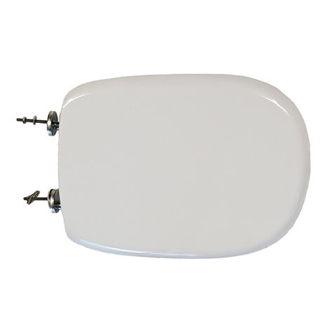 Sedile wc in termoindurente per gsi x2 forma 6 bianco - soft close (1/5)