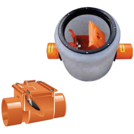 Pozzetto antiriflusso/antiratto rototec par 50 impianti depurazione