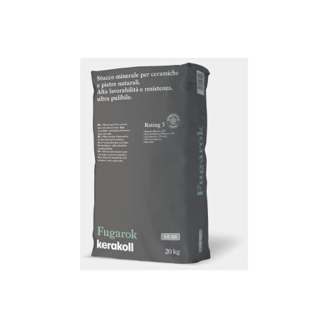 Fugarok kk66 warm grey stucco minerale per ceramiche e pietre naturali 20kg