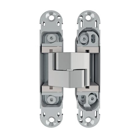 Cerniere ovali invisibili eclipse 3.2 agb acciaio nichelato mm 114x22,8